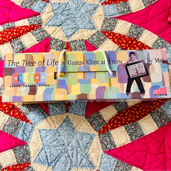 KidZaw MasterKitz Gustav Klimt The Tree of Life Kids Art Kit - Picture 4 of 12